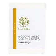 BeeHerbs, miodowe mydło do mycia twarzy, oczyszczające, 100 g