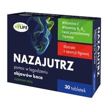 MyLife Nazajutrz - pomoc w łagodzeniu objawów kaca, tabletki, 30 szt.
