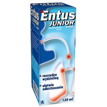 Entus Junior, syrop, (15 mg / 5 ml), 120 ml