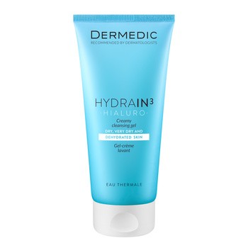 Zestaw Dermedic Hydrain 3 Żel + Peeling