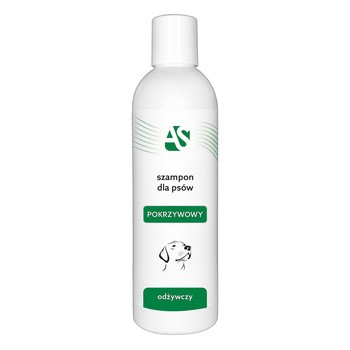 AS Szampon odżywczy pokrzywowy dla psów, 250 ml