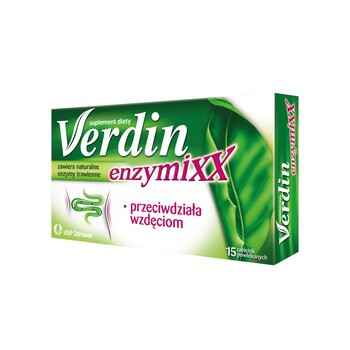 Verdin Enzymixx, tabletki powlekane, 15 szt