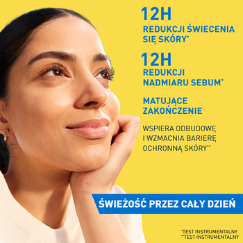 CeraVe, niewidoczny, matujący fluid SPF50+, 50 ml