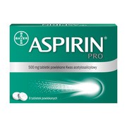 alt Aspirin Pro, 500 mg, tabletki powlekane, 8 szt.