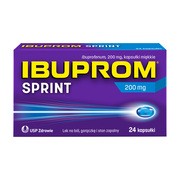 Ibuprom Sprint Caps, 200 mg, kapsułki miękkie, 24 szt.        