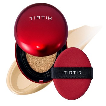 Tirtir Mask Fit Red Cushion Mini, Soft Beige 24W, podkład w poduszce, 4,5 g