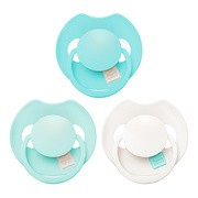 Lovi Prime Tutti Frutti, smoczek dynamiczny, 18+ m, Aqua Green, 3 szt.