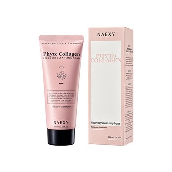 Naexy Phyto Collagen, regenerująca pianka myjąca do twarzy, 100 ml