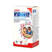 Vibovit Junior, tabletki do ssania o smaku owoców leśnych, od 4 lat, 30 szt.