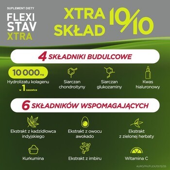 Zestaw 2x FlexiStav Xtra, saszetki z proszkiem, 30 szt.