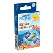 Active Plast Tattoo Ocean Fun, zestaw plastrów dla dzieci, 12 szt.