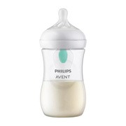 Avent, butelka responsywna dla niemowląt z nakładką antykolkową AirFree, Natural, 260 ml, 1 szt.