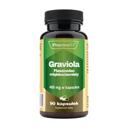 Pharmovit Graviola Flaszowiec miękkociernisty, 400 mg, kapsułki, 90 szt.
