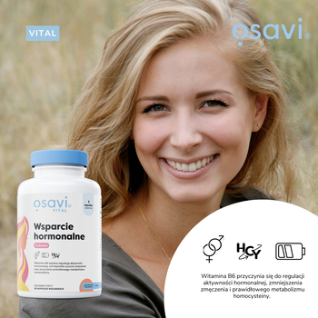 Osavi Wsparcie Hormonalne Kobieta, kapsułki, 90 szt.