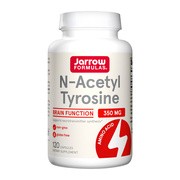 Jarrow Formulas, N-Acetyl Tyrosine, 350 mg, kapsułki, 120 szt.        