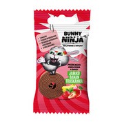 Bunny Ninja, przekąska owocowa o smaku jabłko-banan-truskawka, 15 g        