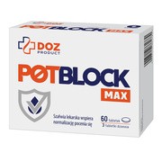 DOZ PRODUCT Potblock Max, tabletki powlekane, 60 szt.