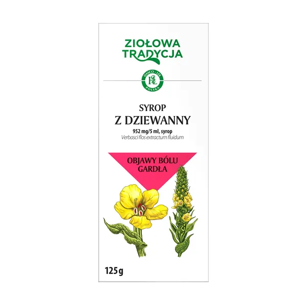 Syrop z dziewanny 952 mg/5 ml 125 g [Ziołowa Tradycja]
