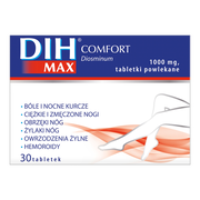 DIH Max Comfort, 1000 mg, tabletki powlekane, 30 szt.