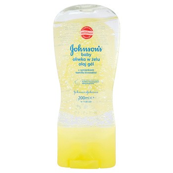 Johnson's. baby oil, oliwka w żelu z rumiankiem, 200 ml