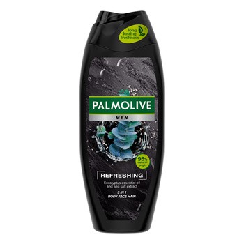 Palmolive Men Refreshing, żel pod prysznic 3w1, 500 ml
