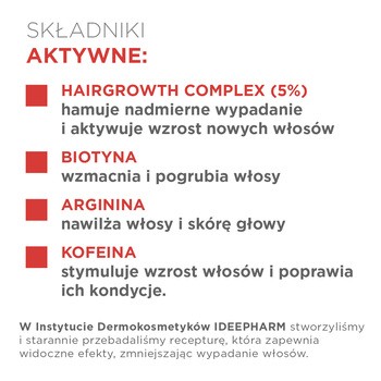 Idee Derm, wcierka przeciw wypadaniu włosów, 100 ml