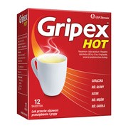 alt Gripex Hot, proszek do sporządzania roztworu doustnego, 12 saszetek