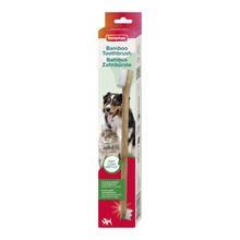 Beaphar Bamboo Toothbrush, szczoteczka do zębów dla psów i kotów, 1 szt.
