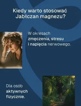 Biowen Jabłczan magnezu z witaminą B6, kapsułki, 100 szt.