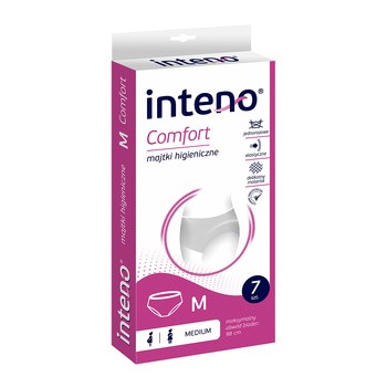 Inteno Comfort, majtki higieniczne, rozmiar M, 7 szt.