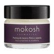 Mokosh, aktywny peeling do twarzy, róża z jagodą, 15 ml