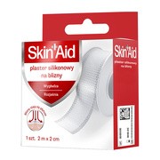 Skin Aid, plaster silikonowy na blizny, 2 m x 2 cm, 1 szt. https://azcdn.doz.pl/image/d/product/95b74bcd-scale-180x180.png
