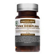 Singularis Cynk kompleks, 15 mg, kapsułki, 60 szt.