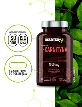 Essensey L-karnityna, kapsułki, 90 szt.