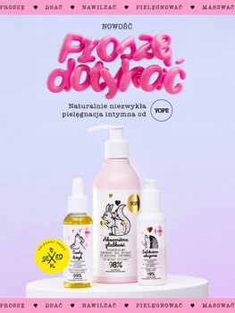 Yope, Czuły dotyk, olejek do pielęgnacji intymnej, 50 ml
