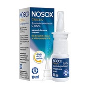 Nosox Classic, 0,05%, aer.do nosa, 10 ml, butel.        
