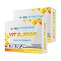 Zestaw 2 x Allnutrition Vit D3 2000, kapsułki, 60 szt.