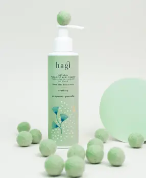 Hagi Natural, kojący jogurt postbiotyczny do ciała, Boso po Mchu, 200 ml