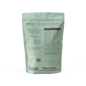 SuperPauza Białko sojowe Super równowaga, proszek, smak Pina colada, 750 g