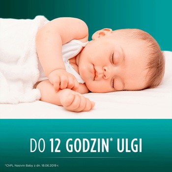Nasivin Baby, 0,1 mg/ml, krople do nosa, 5 ml