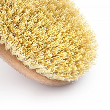 Hhuumm, szczotka do masażu ciała na sucho, włókno tampico wersja przedłużona No.5, 1 szt.