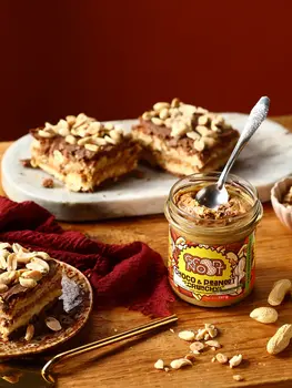 Good Noot Choco & Peanoot Crunchy, krem z orzechów arachidowych i czekoladą z kawałkami orzechów bez dodatku cukru, 330 mg