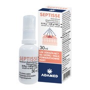 Septisse, (0,10 g + 2,00 g)/100 g, aerozol na skórę, 30 ml