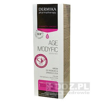 Dermika Age Modyfic, krem redukujący zmarszczki, dzień/noc, skóra dojrzała, 50 ml