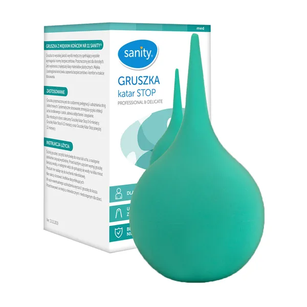 Gruszka katar STOP z miękką końcówką nr 11 [Sanity]