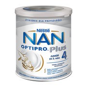 alt Nestle Nan Optipro Plus 4, mleko modyfikowane Junior dla dzieci po 2 roku, 800 g
