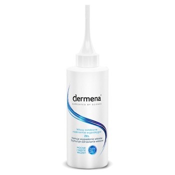 Dermena Hair Care, żel hamujący wypadanie włosów, 150 ml (butelka + dozownik)