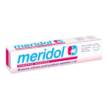 Meridol Pewność Oddechu, pasta do zębów i języka, 75 ml