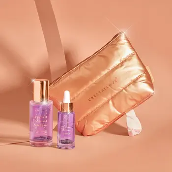 Zestaw Crystallove, serum, 30 ml + mgiełka z ametystem, 100 ml + kosmetyczka, 1 szt.