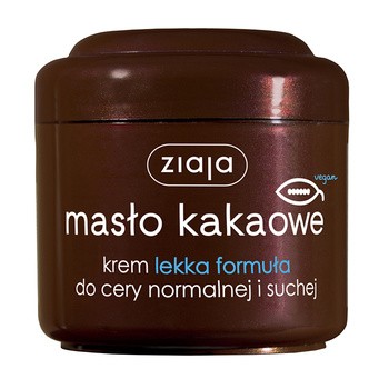 Ziaja Masło Kakaowe, krem lekka formuła, skóra normalna i sucha, 200 ml